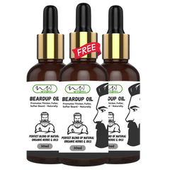 2 BeardUp Oil + 1 BeardUp Oil Free